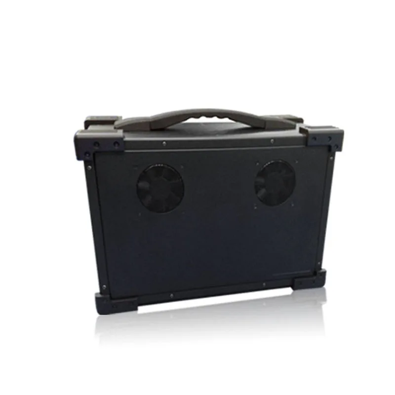 
17.3 inch LCD Portable Industrial Rugged Downward Computer With 4*full-length expansion slots 4*3.5 HDD 