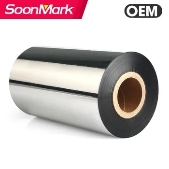 Premium Thermal Transfer Wax Resin Ribbon for barcode label printer