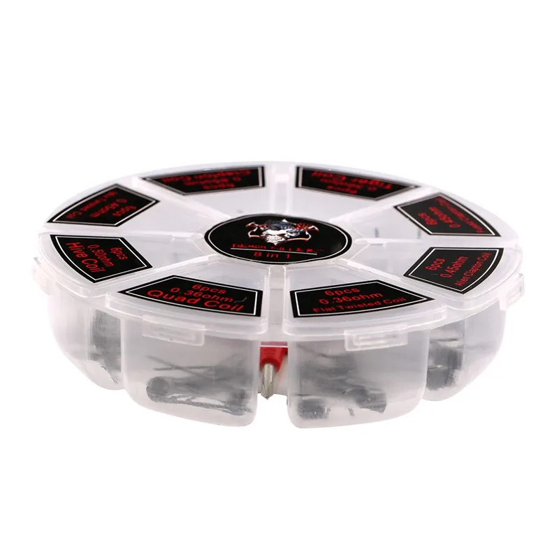 Demon Killer Vape Coil 8 in 1 vape mod tank coil E cigarette DIY RBA RTA high quality vape coil