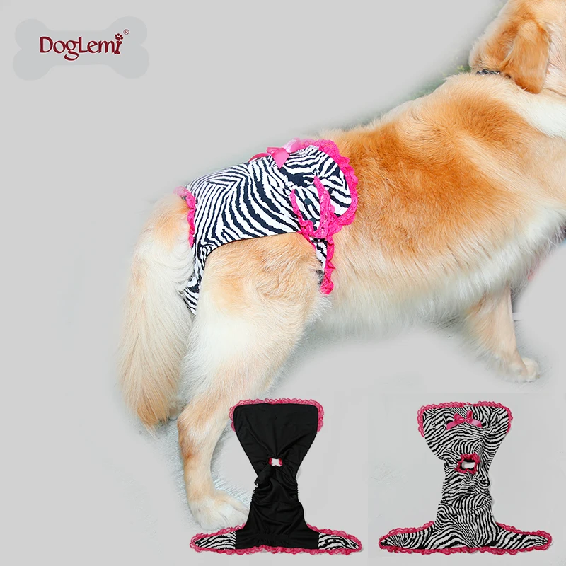 Doglemi Wholesale Large Dog Diapers Washable Dog Cloth Sexy Female Dog Pants