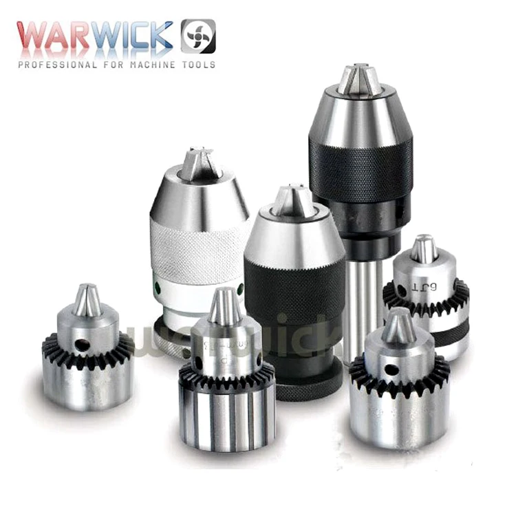 Chuck with conical mounted