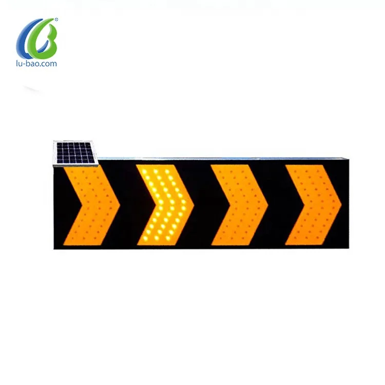 International Road Safety Traffic Warning Signs Solar Powered Led Traffic Sign