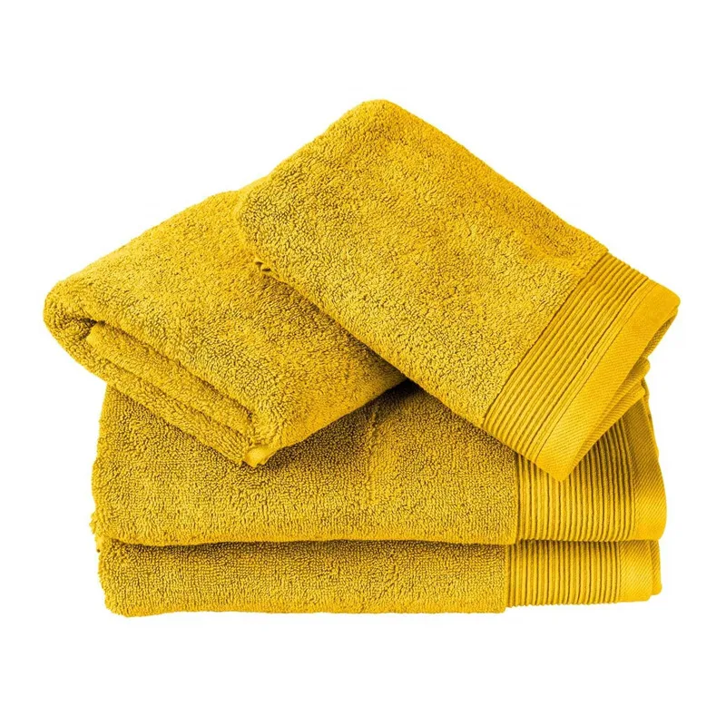 
Luxurious 700 GSM Thick 16S combed cotton bathroom towel bale terry gift cotton towel set 