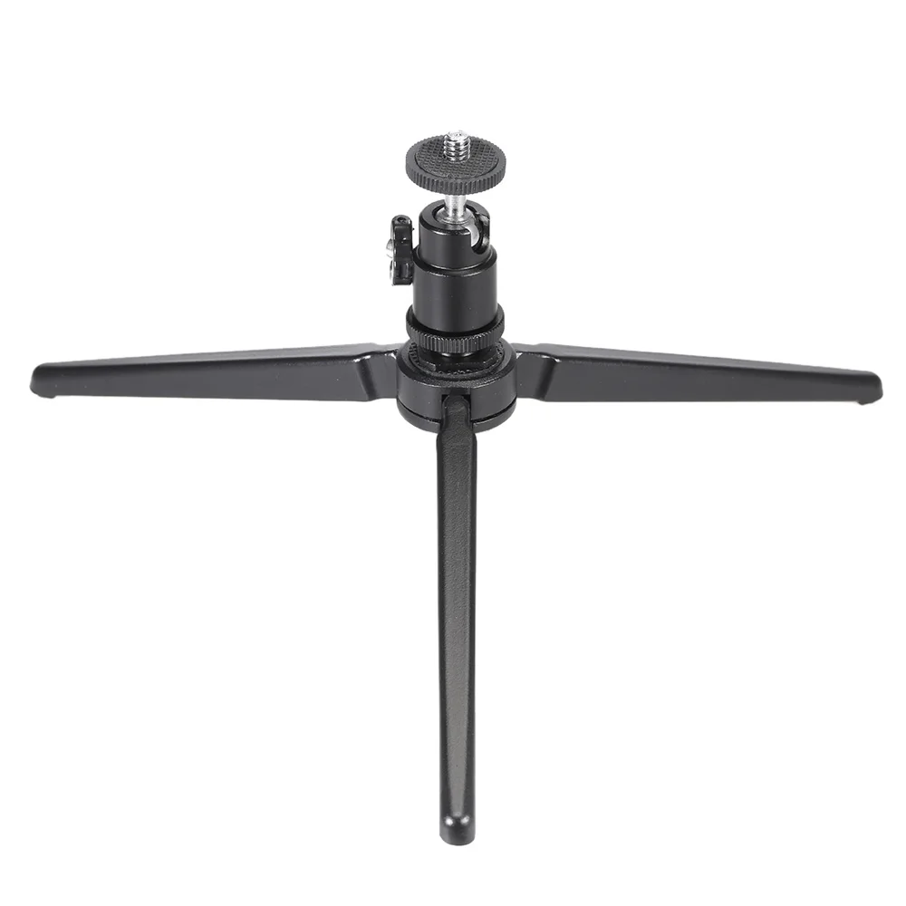 Mini Portable Aluminum Alloy Table Top Tripod with Swivel  Digital Camera Monopod Self-portrait Stick for Smartphones