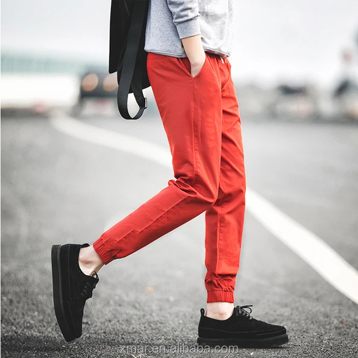 
LPP006 Fashion young men casual sport trousers, mens hip hop stretch pants 