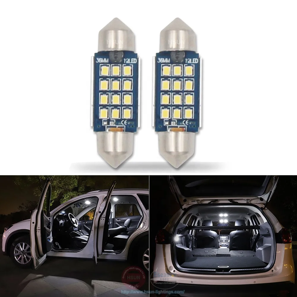 
High Power low price c5w Festoon C5W T10 LED For Auto Car Dome Luggage Mirror Sun Visor Light Lamp Bulb 