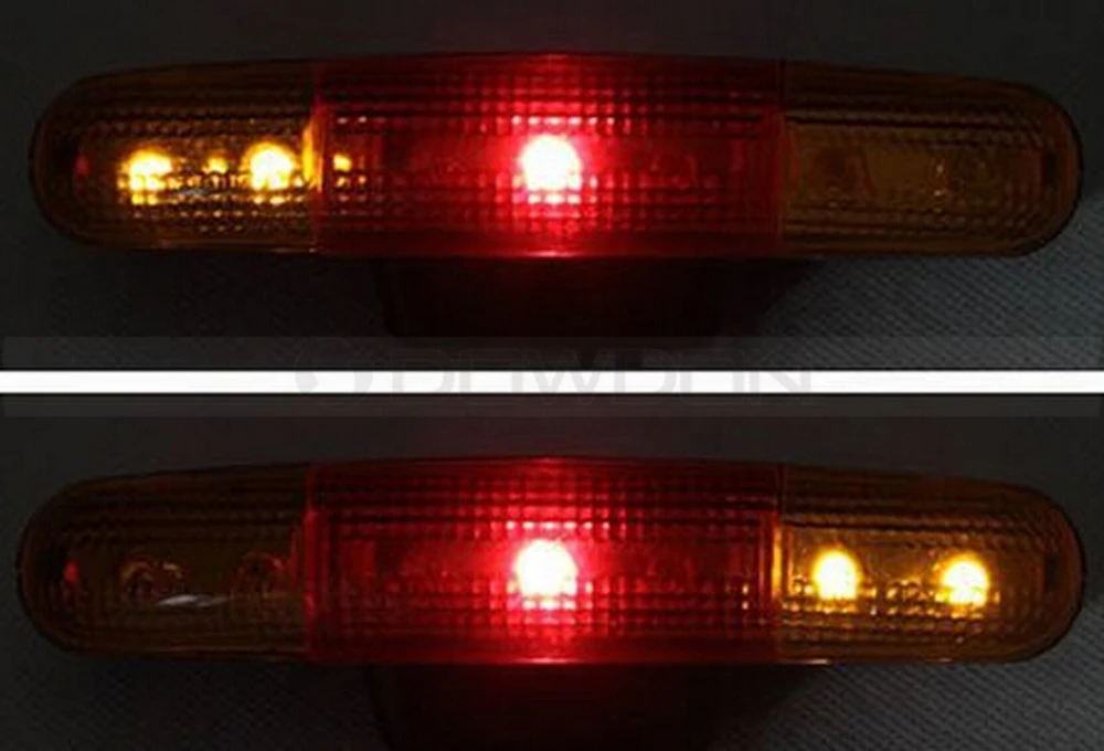 3 In 1 Electric Horn 7 LED Cycling Bicycle Turn Signal Brake Tail Light