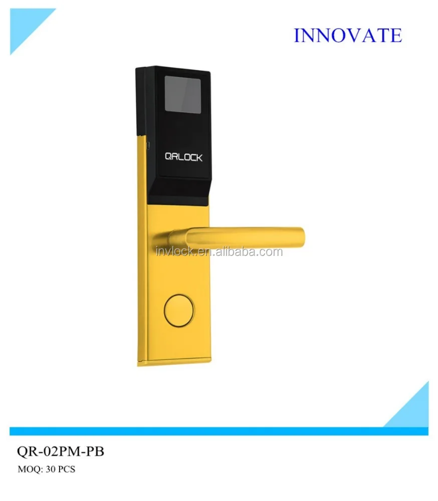 
INNOVATE Stainless Steel Material QRlock With Application Management Hotel Door Lock 