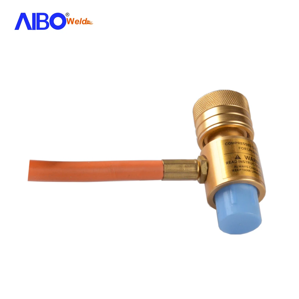 Professional MAPP Cartridge Cylinder Gas Brazing Soldering torch Welding Heating Application 1.5m hose CGA600 connection
