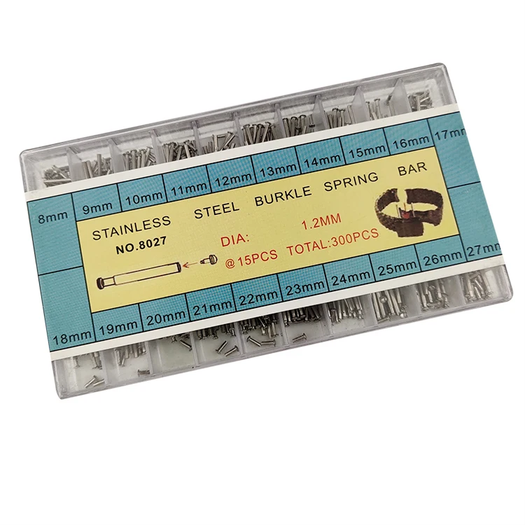 
Stainless Steel 360Pcs 8-25Mm Watch Spare Parts Watch Band Pins 