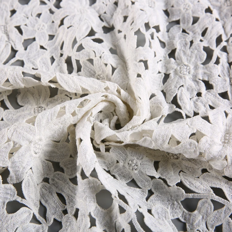 Latest stock a lot polyester chemical net embroidery bridal taiwan lace fabric dubai