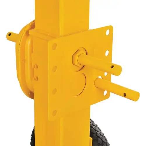 Новое поступление 2019, подставка под домкрат прицепа с рукояткой, 100000 фунтов. Статические колпачки, пневматические колеса