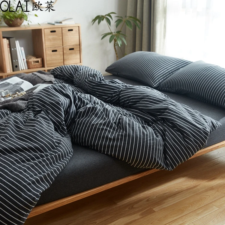 Cotton Material Comfortable Winter Bed Sheet Bed Linen For Home
