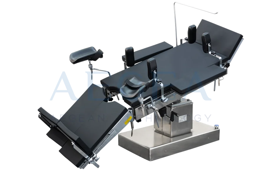 AG-OT015 Surgery radiolucent hydraulic surgical theatre hospital ot room mobile operating table price