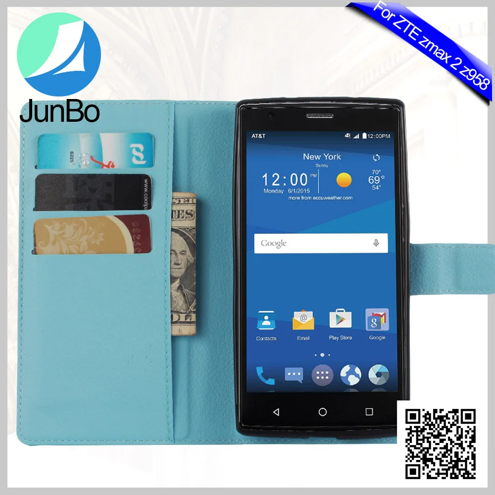 Кошелек, чехол для телефона флип мода кожаный чехол чехол для zte zmax 2 z958