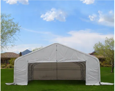 Steel Structure Large Outdoor PVC Storage Tent As Warehouse