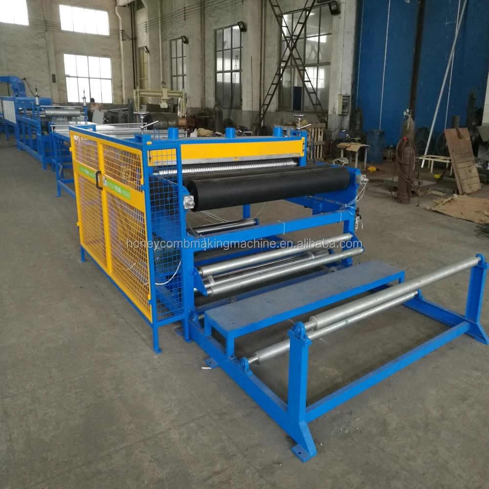 High quality paper honeycomb pallet making machine