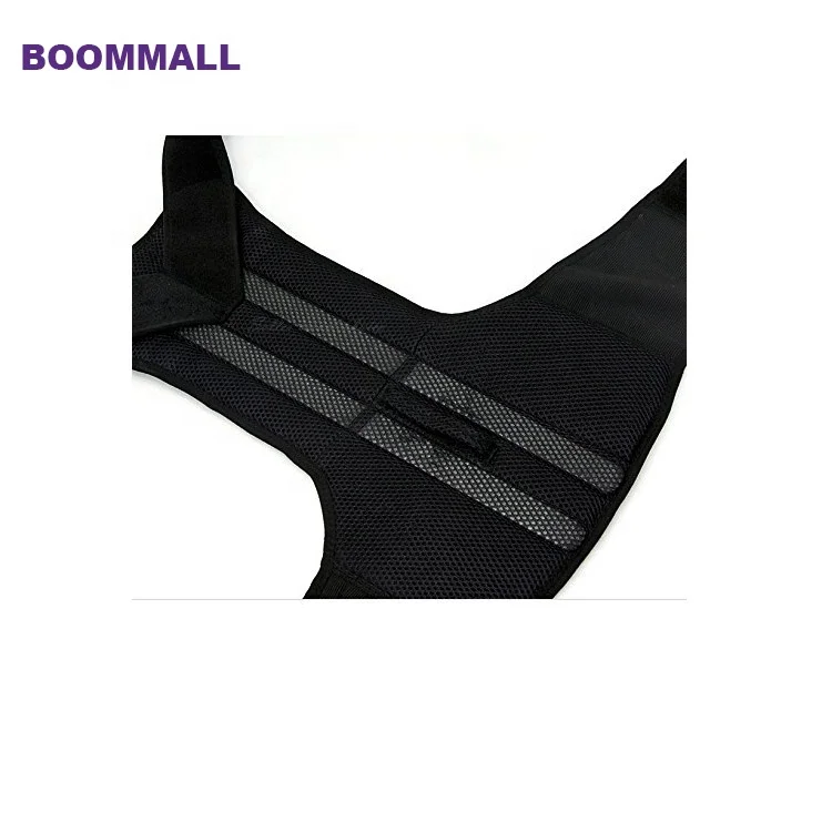 
Wholesale mesh breathable adjustable belt custom logo shoulder back posture corrector clavial brace trainer clavicle support 