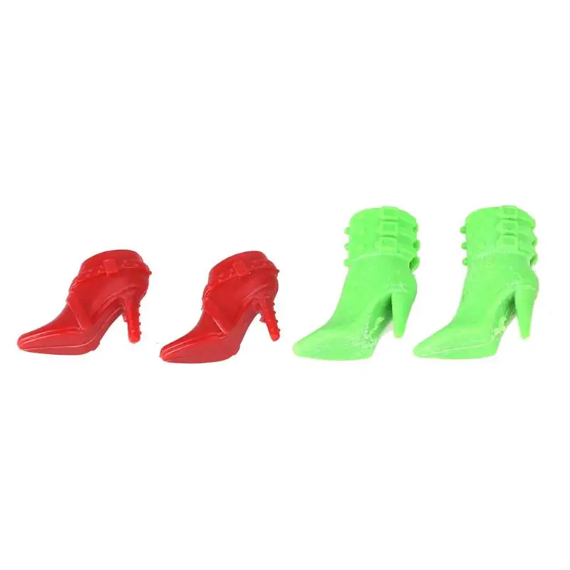 12 Pairs Fashion Doll Shoes High Heel Shoes Sandals Cute Colorful Assorted Shoes for  Doll Accessories Baby Toys Gift