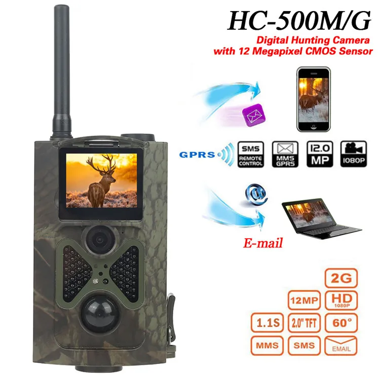 
Night Vision Motion Hunting Video Camera New Skatolly HC500M HD Hunting Trail Cam HC-500M Trap 
