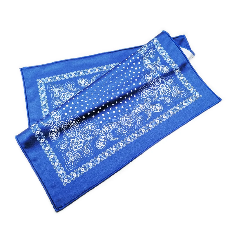 Colorful Heat Transfer Printing Microfiber Square Scarf