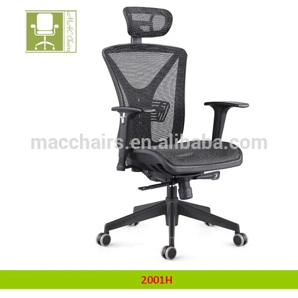 люкс сетка офис офисное кресло с регулируемым подголовником и пиломатериалов поддержка mac 2001h