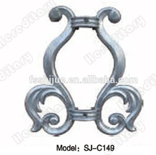 Литой под давлением алюминиевый забор прокрутка для алюминиевых ворот и забора/дизайн алюминиевого прокручивающего аксессуара/Алюминиевые цветы