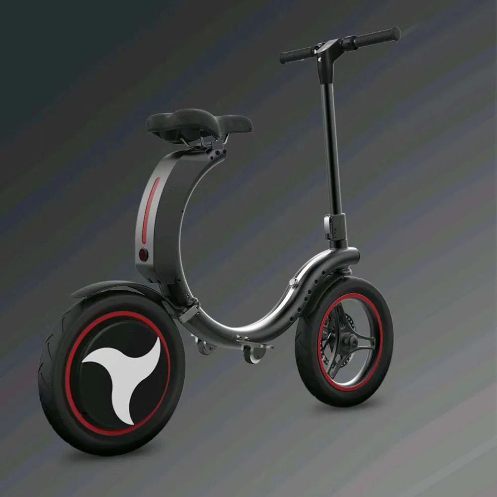 fashion design e-bike lightest 2 wheel smart self balancing e cycle electric bike for adults and teenager