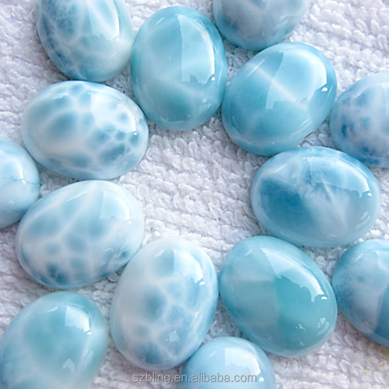 Wholesale larimar stone for gemstone jewelry