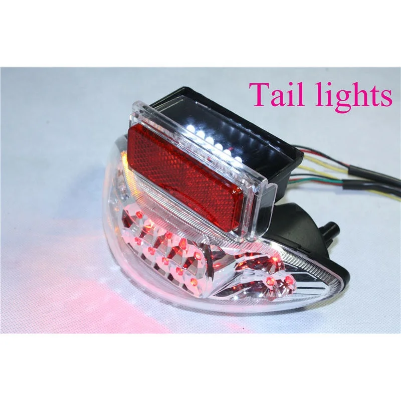 Motorcycle LED Rear Tail Light Brake Light For SUZUKI Hayabusa GSXR1300 1999-2007 Katana 600 750 GSXR 600 750 2003-2006