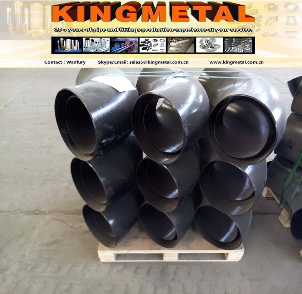 ASTM A860 WPHY X52 12 inch SCH80 45 LR 3D CARBON STEEL ELBOW