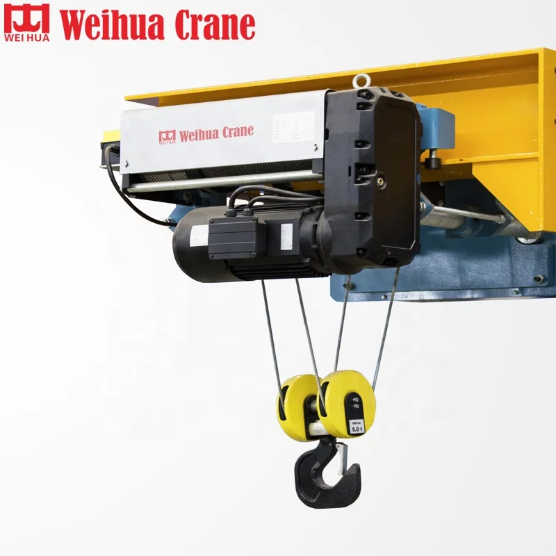 ND Model European Standard Electric Hoist Lifting with Wire Rope 5t For Sale