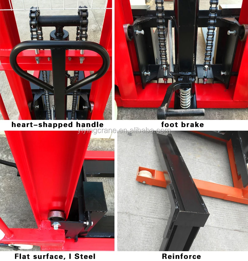 Hugong hydraulic manual stacker
