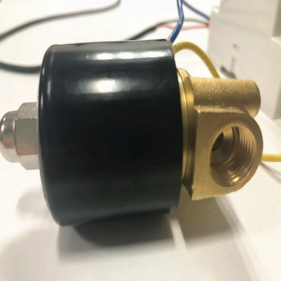 Water leak detector with shut off valve water sensing cable,  water Shut-Off Valve, water leak detection rope