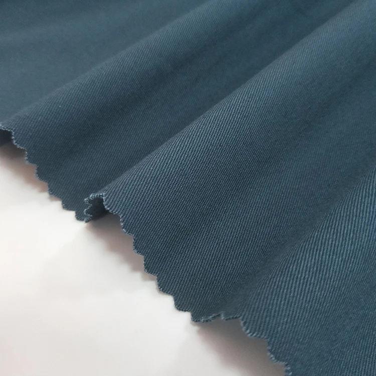 
Cotton spandex pants fabric elastic twill stock fabric 