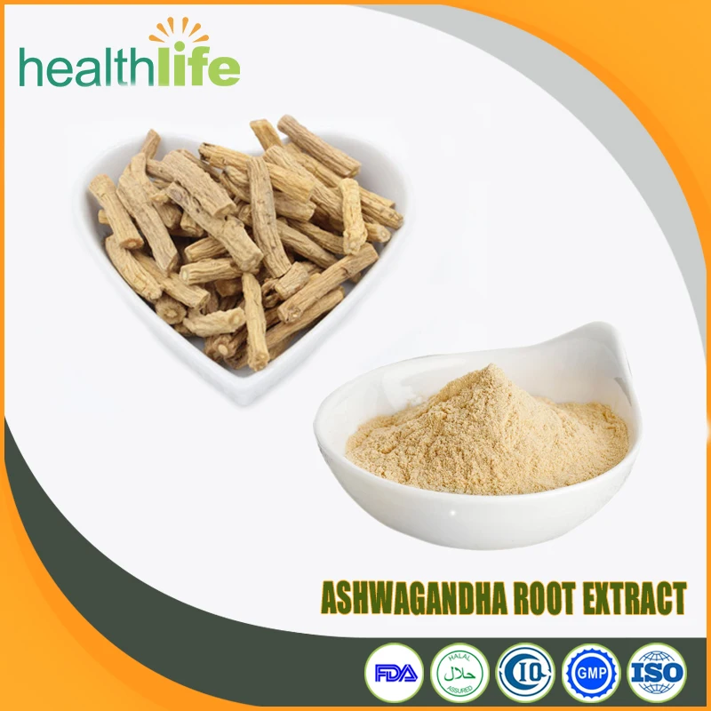 
Top Quality Natural Ashwagandha Root Extract 2.5% Withanolides Powder 