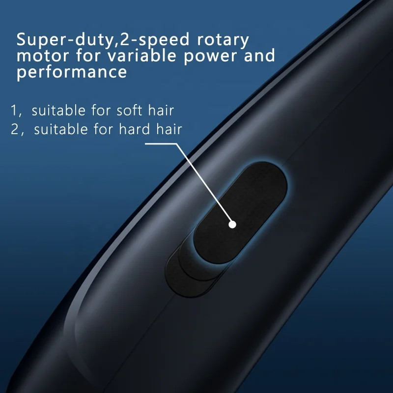 2020 Professional T-type Blade Electric Cordless Men Hair Trimmer Barber Hair Clipper