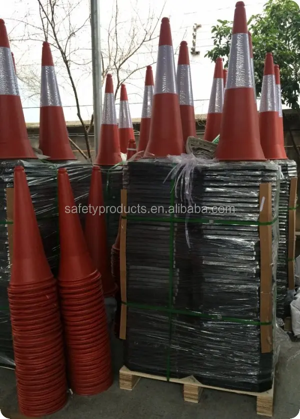 750mm PE orange traffic cones