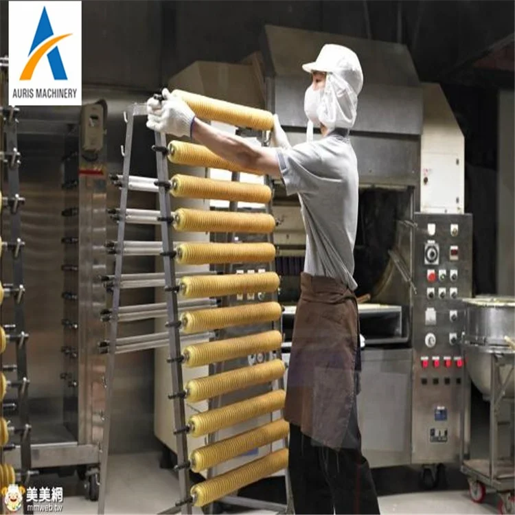 Good Quality Single/6 pieces /12 pieces baumkuchen rings cake making machine