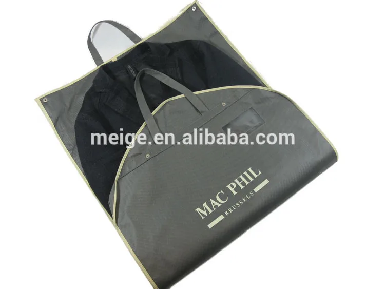 Eco-friendly cheap garment bag, dry cleaning garment bag