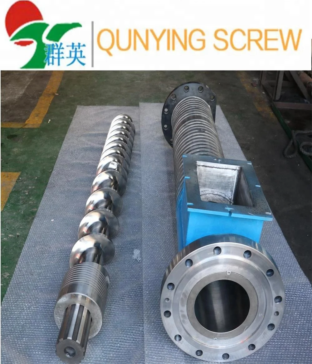 new design whole set extruder barrel screw customized from Zhoushan factory with good price