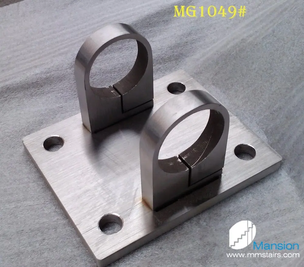 
Stainless Steel Railing Post Bracket ( for round tube ) 