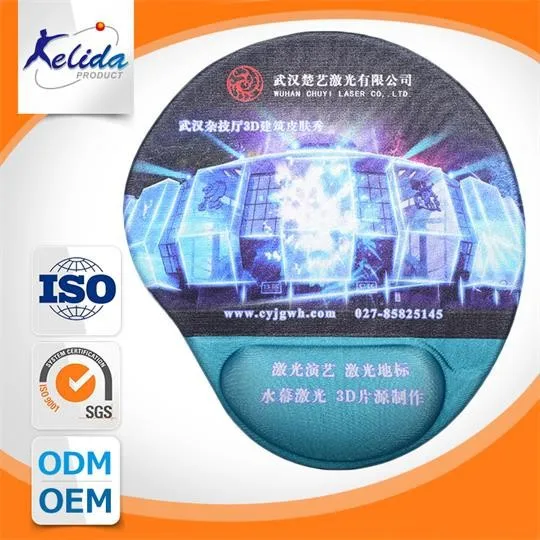 подарки для рекламы полноцветная печать гель коврики мыши эргономичный коврик