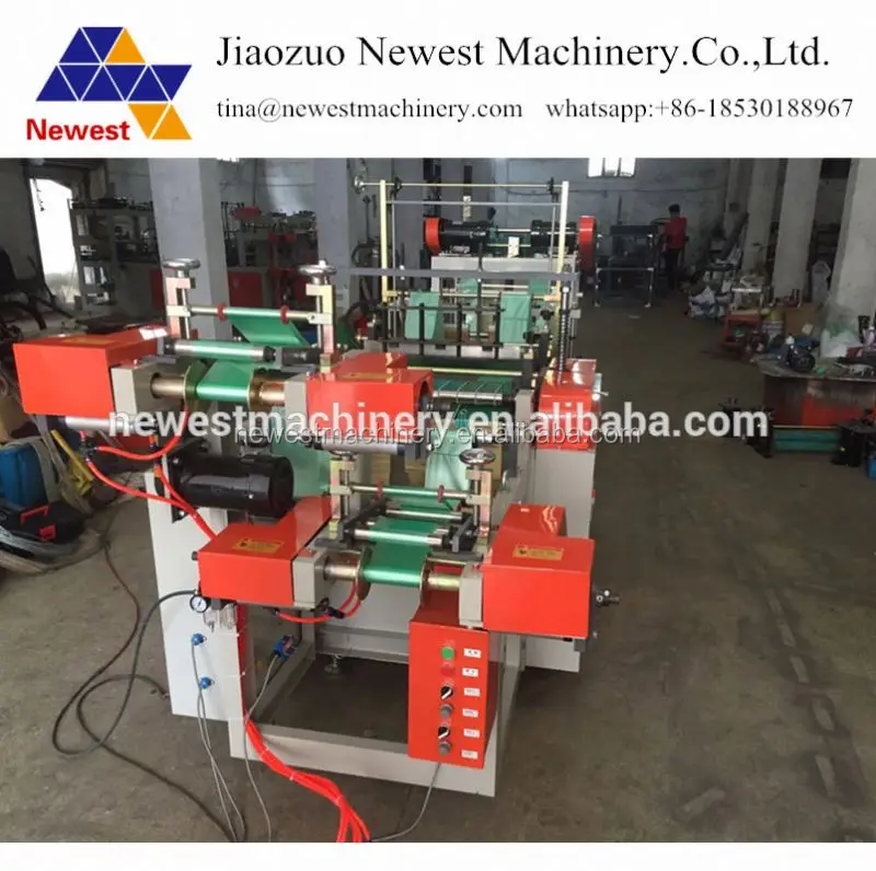 
Heavy duty folded garbage bag making machine price ,poly roll garbage bag making ,plastic garbage bag machinery 