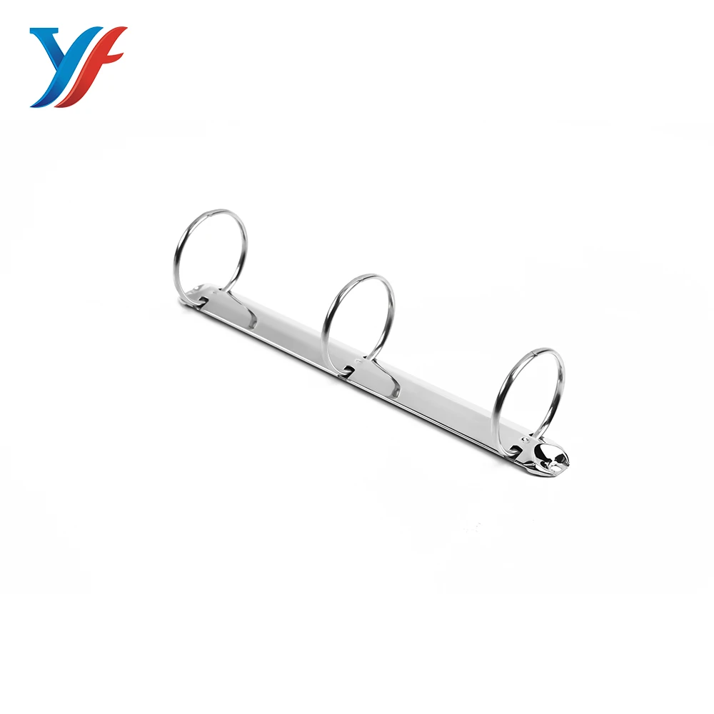 PR280 3 ring steel chip metal stationery hardware file clip