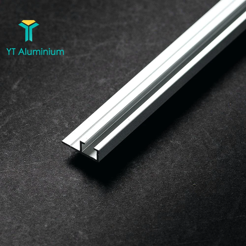 Powder Coated White Channel Flat Curtain Track Customizable Industrial Curtain Rail