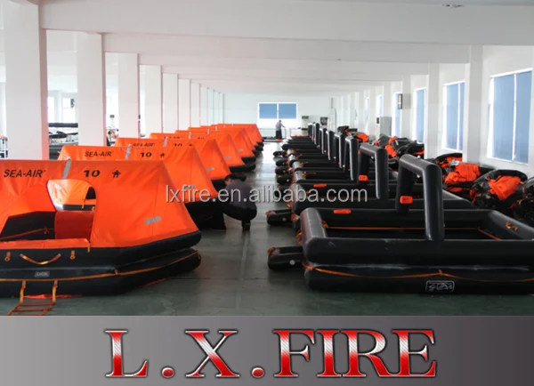 Throwing type liferaft, inflatable boat SOLAS EC & CCS approved