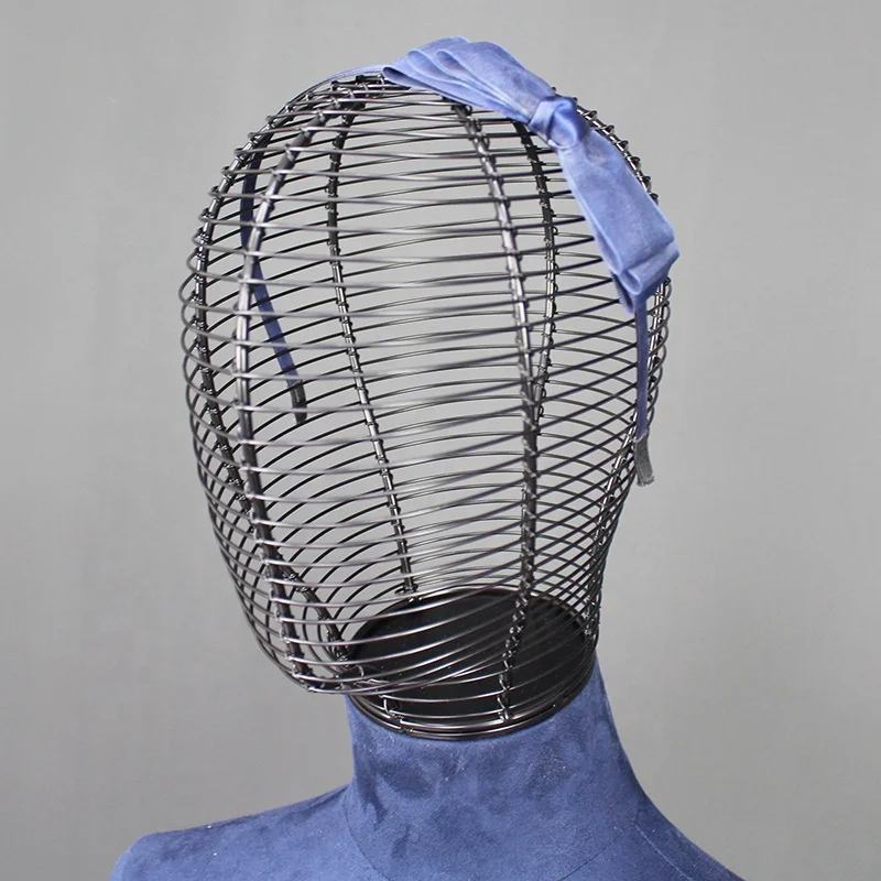 New Design Half Scale Fabric Linen Covered Female Dress Form Stand Mannequin With Iron Wire Head