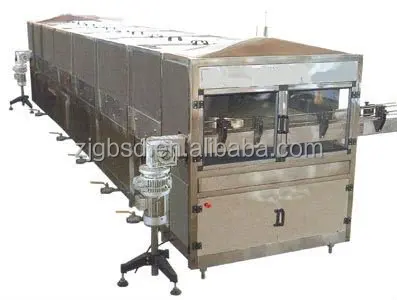 
PET juice bottle cooling tunnel with spray cooler 
