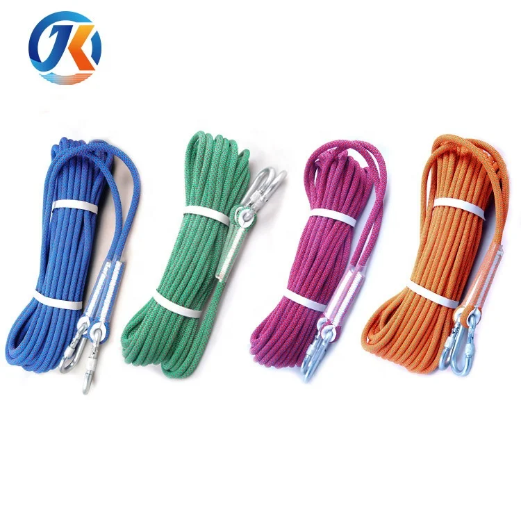 Nylon Mountaineering Rappelling Rock Static Climbing Rope